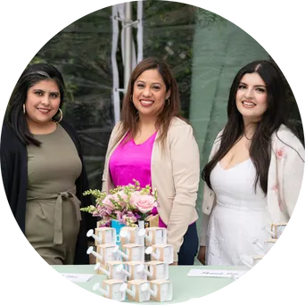 three ladies